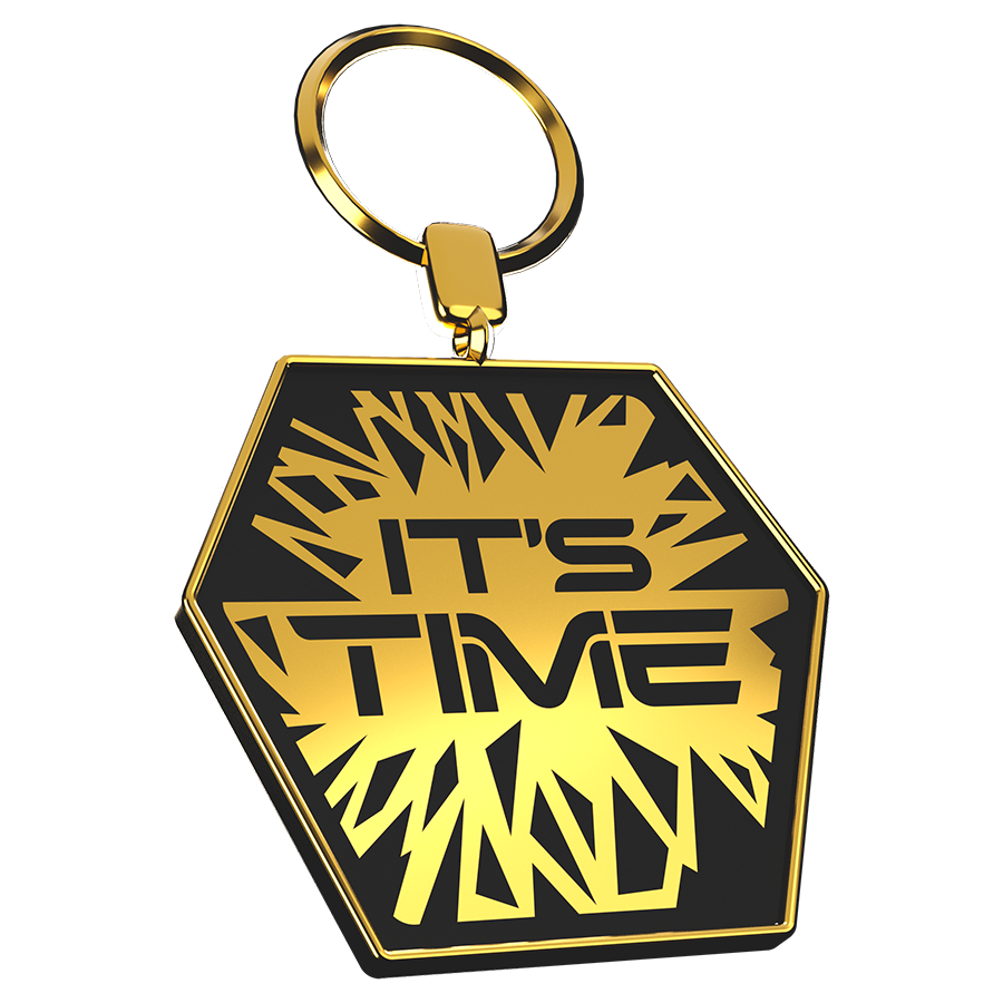 IT'S TIME Limited Edition Key Ring