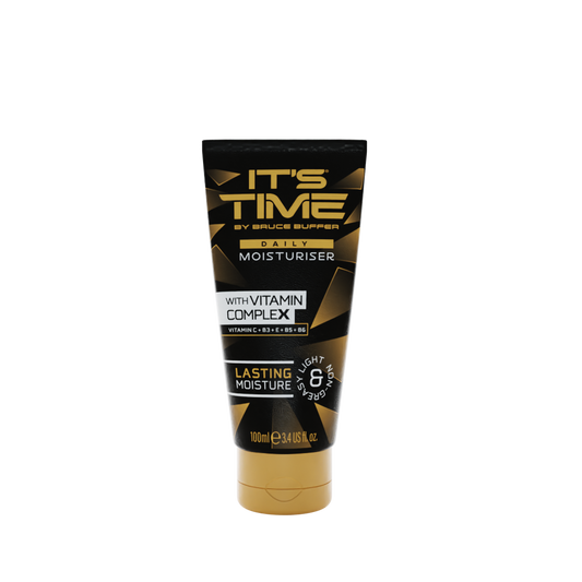 It's Time By Bruce Buffer Daily Facial Moisturiser With Vitamin Complex