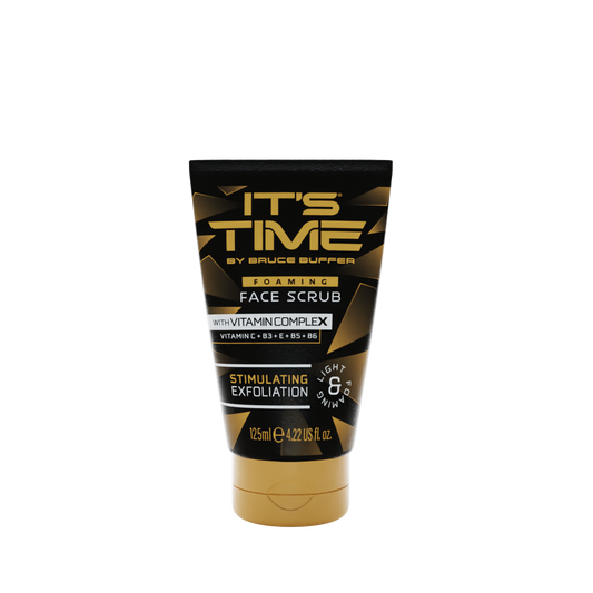 IT'S TIME By Bruce Buffer Foaming Face Scrub With Vitamin Complex